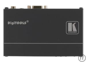 1-Kramer TP-580RXR HDMI Empfänger, 19'' fähig, IN: RJ45, OUT: HDMI, HDBT, System Reichwei...