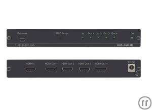 2-Kramer VM-4UHD Verteilverstärker, IN: 1x HDMI 4K, OUT: 4x HDMI 4K, 3.4 GBit/s (pro Grafikkan...