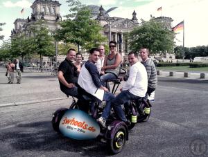 Berlin City Tour auf MultiBike - TeamBike - Regierungsviertel