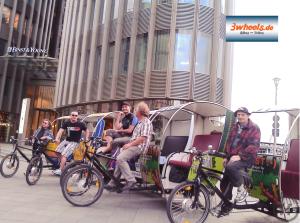 Berlin Rikscha - eRikscha Touren - Berliner Mauer