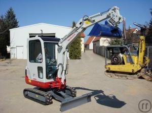 3-Kompaktbagger 2,0t bis 5,0t mit Powertilt TB219, TB235, TB250 von Takeuchi