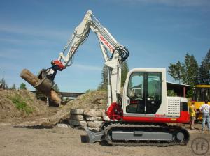 Kompaktbagger 8,0 t mit Powertilt TB175CV und TB290 von Takeuchi