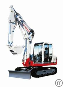 2-Kompaktbagger 8,0 t mit Powertilt TB175CV und TB290 von Takeuchi