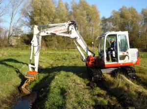 3-Kompaktbagger 8,0 t mit Powertilt TB175CV und TB290 von Takeuchi