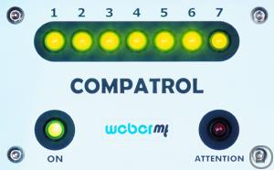 2-Vibrationsplatte 416 kg vorwärts / rückwärts laufend CR6CCD von Weber MT