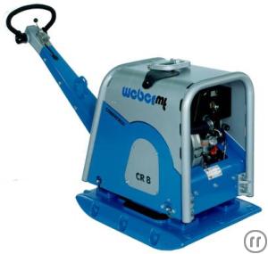 Vibrationsplatte 600 kg vorwärts / rückwärts laufend CR8CCD von Weber MT