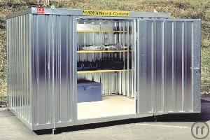 2-Material-Container 3 m und 4 m von BOS
