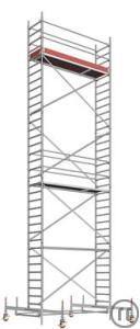 1-Fahrgerüst von 4,50 m bis 10,60 m Arbeitshöhe von Layher - Gerüst