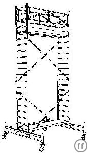 1-Fahrgerüst 70 - Gerüst