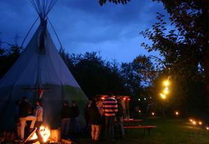 2-tägige Kanutour Löhnberg – Gräveneck mit Übernachtung im Indianer Tipi- Kanu - Lahn