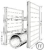 3-Verbauplatten (in Stahl)