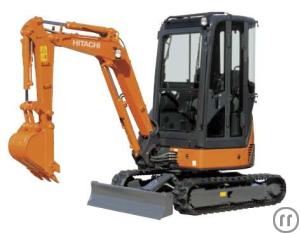 1-Minibagger Hitachi ZX 22 U-2 mit Kabine