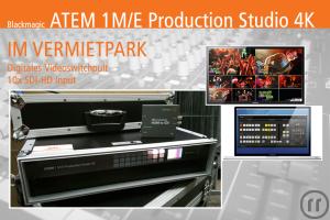 ATEM 1 M/E Production Studio 4K // Videomischpult