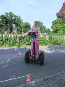 Mobiler Segway Parcour