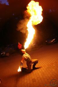 1-Feuer,- LED,- Schwarzlichtshows