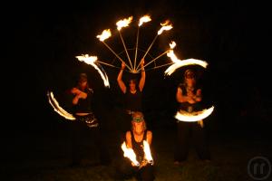 5-Feuer,- LED,- Schwarzlichtshows