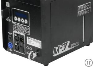 4-Antari M-7 WDMX Stage Fogger vertikal Nebelmaschine, 1550W, RGBA, 22x 3W rot/grün/blau/amber...