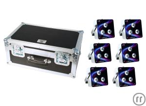 Ape Labs ApeLight maxi 6er Tourpack, 6x ApeLight maxi, RGBW, 3x 15W 4in1 LED, 10°, inkl. Case / 2x F Ape Labs ApeLight maxi 6er Tourpack, 6x ApeLight maxi, RGBW, 3x 15W 4in1 LED, 10°, inkl. Case / 2x F