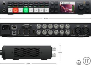 2-Blackmagic Design ATEM Television Studio HD Videomischer