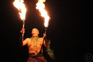 Feuershows - geheimnisvoll und mystisch!