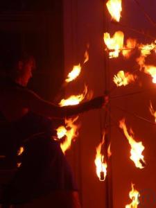 3-Feuershows - geheimnisvoll und mystisch!