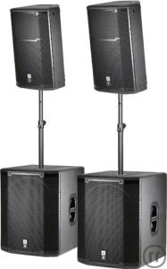 JBL PRX-7 aktiv PA System - 2x PRX 615M & 2x PRX618S XLF