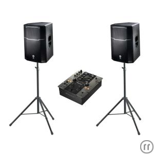 1-JBL Musikanlage Komplettset S - bis 50 Personen