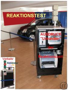 3-Ampel Simulator - Reaktionstest - Verkehrssicherheit - Alters Fahrsimulator - Auto Messe Simulation