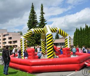 2-Bungeerun Alternative - Gladiator Game - Schleuderball Arena - Abrissbirne - Hüpfburg - Swin...