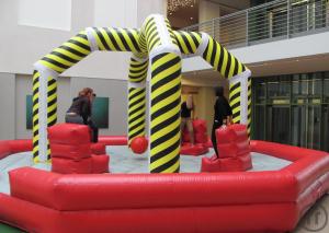 4-Bungeerun Alternative - Gladiator Game - Schleuderball Arena - Abrissbirne - Hüpfburg - Swin...