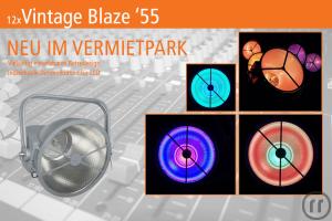 1-Vintage Blaze 55 Retrolampe DMX mieten