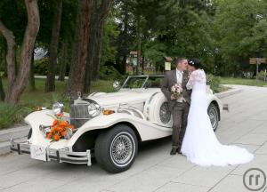 6-Hochzeitsauto Oldtimer Excalibur Phaeton Serie 5 mit Chauffeur