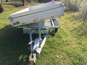 Dreiseitenkipper Humbauer 3500KG mit E-Pumpe und Fernbedienung