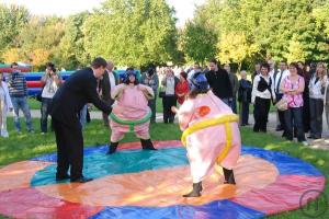 Sumo Ringen, Sumoringen, Sumoringer