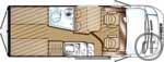 3-Wohnmobil Hymer B-Klasse ML I 780