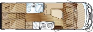 Wohnmobil T 7300 SB