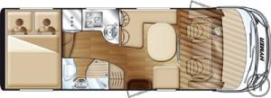 2-Reisemobil Hymer B-Klasse ML I 780