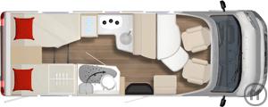 Reisemobil Lyseo TD 690 G <3,5t / 2P