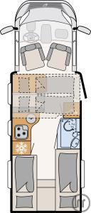 Reisemobil Kreos H 5109