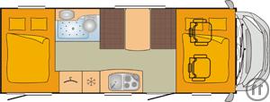 Wohnmobil CV 640 SB