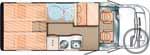 5-Reisemobil Carado V 132 ED15