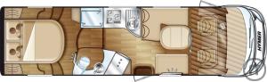 3-Wohnmobil  A 7300 DB