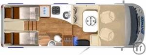 2-Wohnmobil  Ecovip H 4109 DS