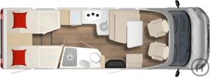 2-Wohnmobil Carado T 448