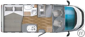 4-Wohnmobil Carado T 448