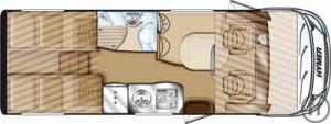 6-Wohnmobil Hymer Grand CanyonS 4x4>3,5t/4P