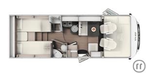 2-Wohnmobil Carado T 448