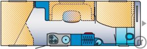 Wohnmobil Lineo C 590 m. Aufstd.
