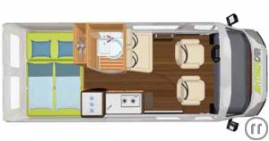 2-Wohnmobil Carado T 448