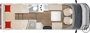 Wohnmobil Limited T 727 G <3,5t/4P